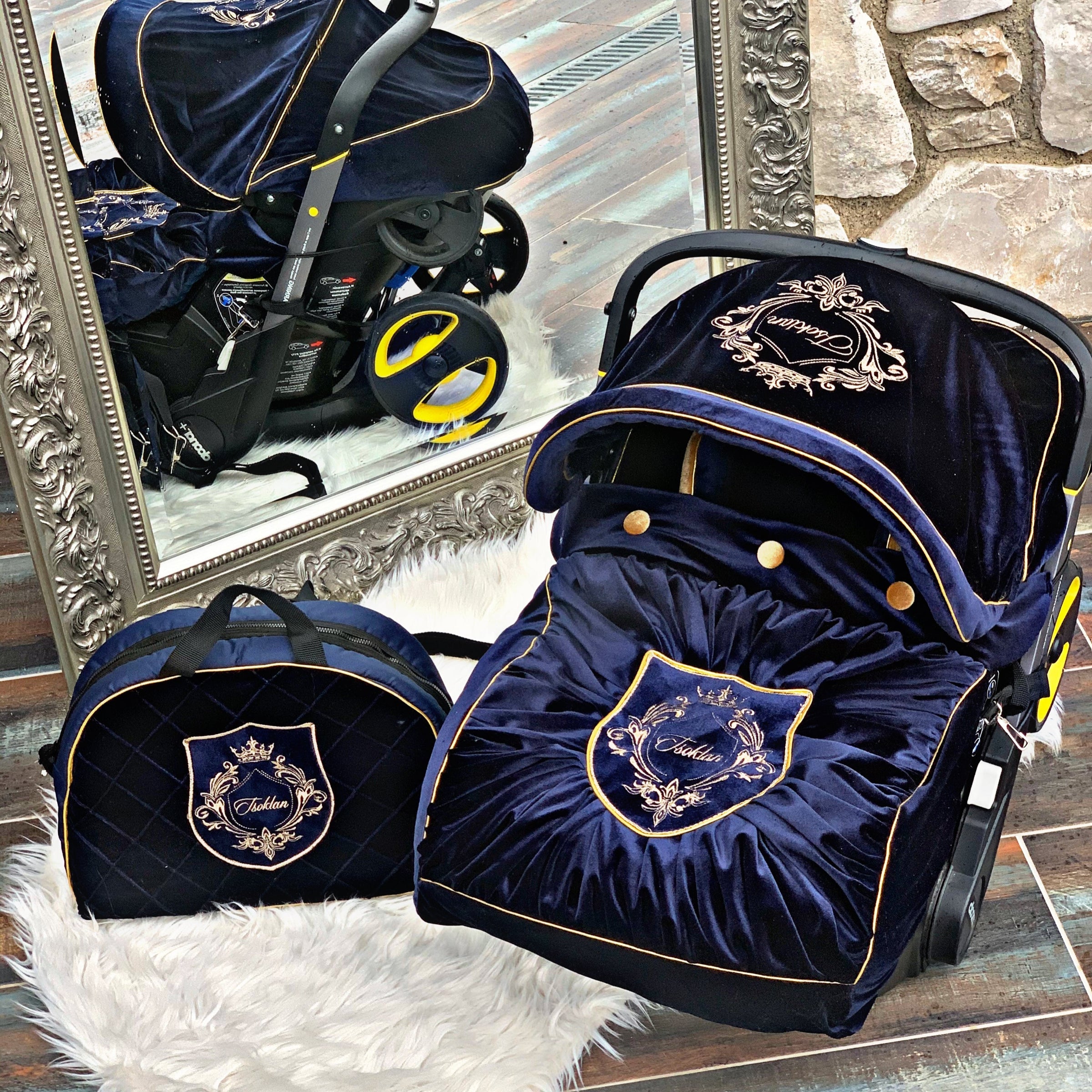 Safe and breathable infant car seat covers for ultimate protection.