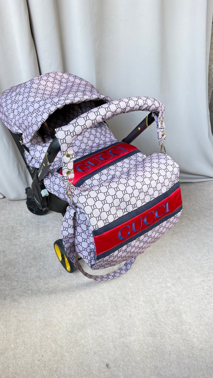 Luxury Baby Car Seat Cover Replacement Set | Handmade & Custom Design