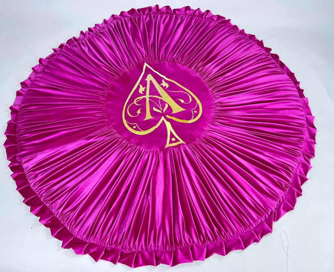 Champagne Luxury Baby Girl Crib Bedding Set with Pink Accessories