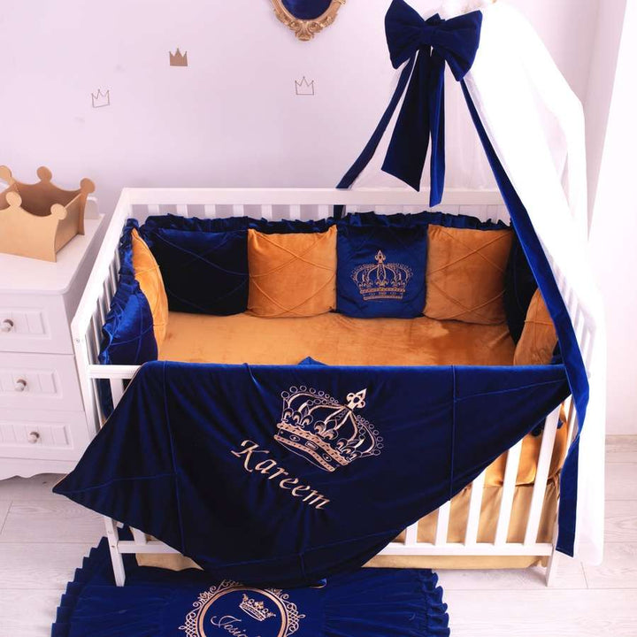Crown Prince Baby Boy Crib Bedding Set Luxury