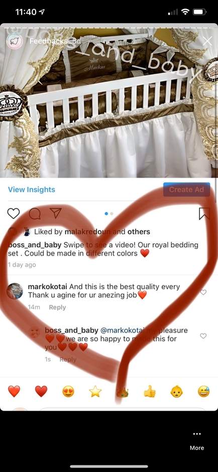 Gold Baby Boy Crib Bedding Set with Lace & Canopy