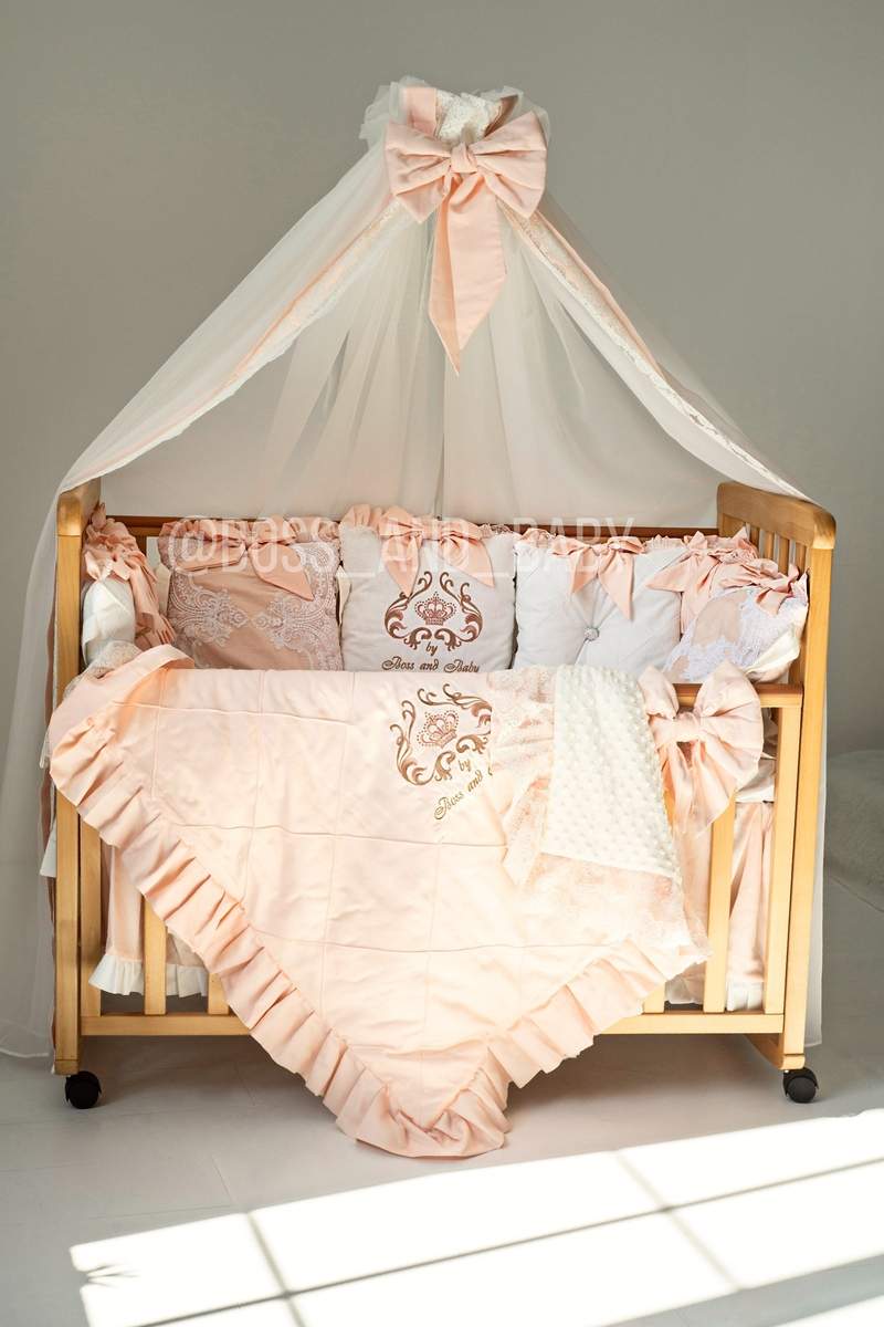 Personalized Baby Nest Co-Sleeper for Girls – Safe & Cozy