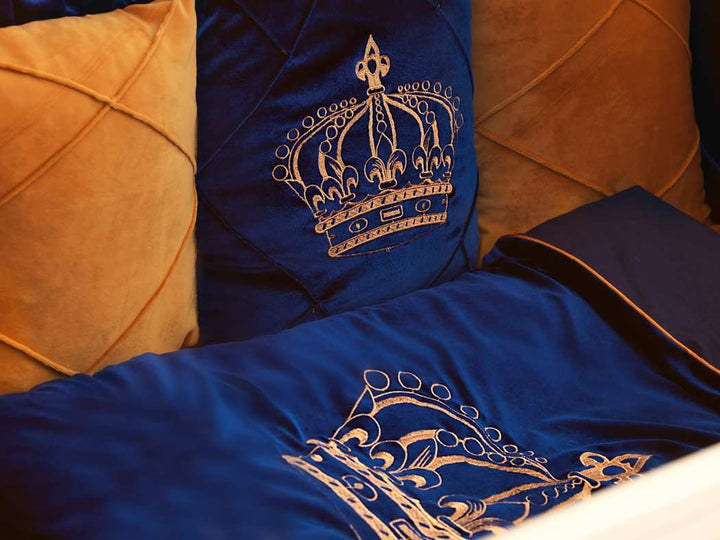 Premium Crown Royal Quilt Baby Boy Crib Bedding Set