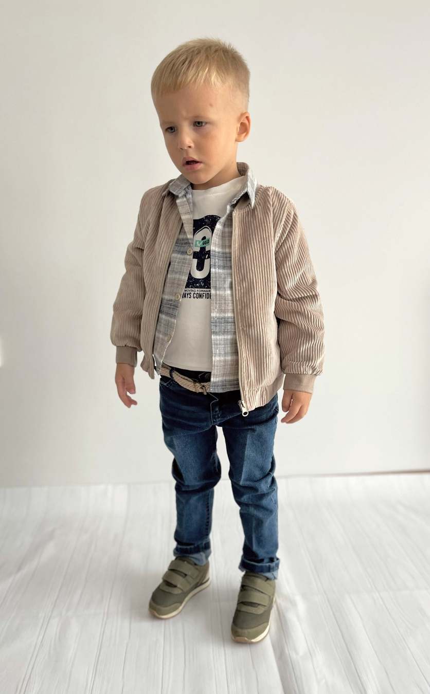 Toddler Boy Western Outfit – Casual Formal Suit for Kids