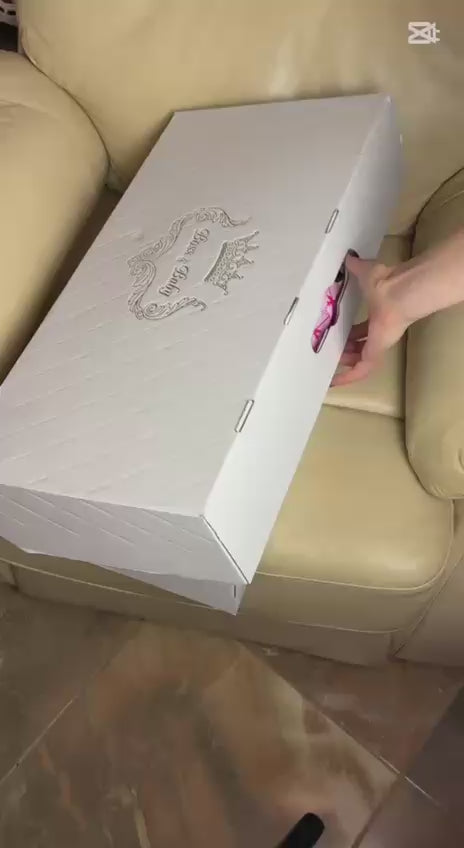 Pink Baby Car Seat Cover – Stylish Designer-Inspired