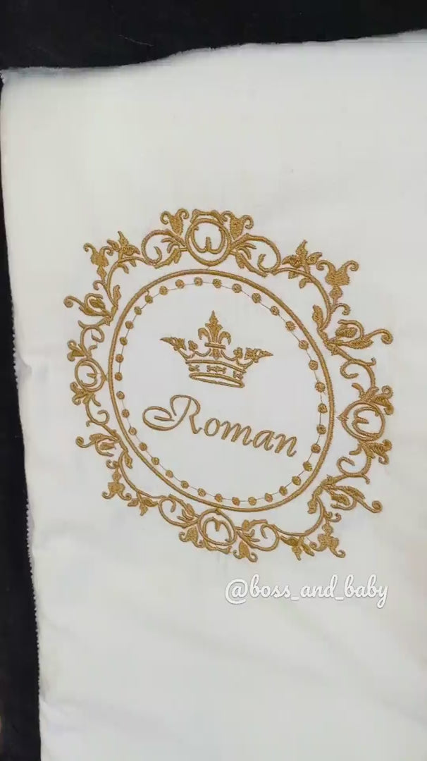 Luxury Neutral Baby Boy Crib Bedding Set Custom Nursery