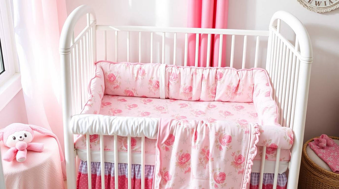 Baby Girl Crib Bedding Sets with Bumper — Comfort, Style & Safety in One