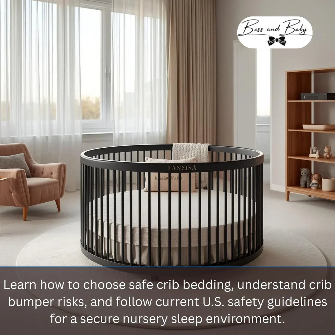 How to Choose Safe Crib Bedding (And What Parents Must Know About Crib Bumpers)