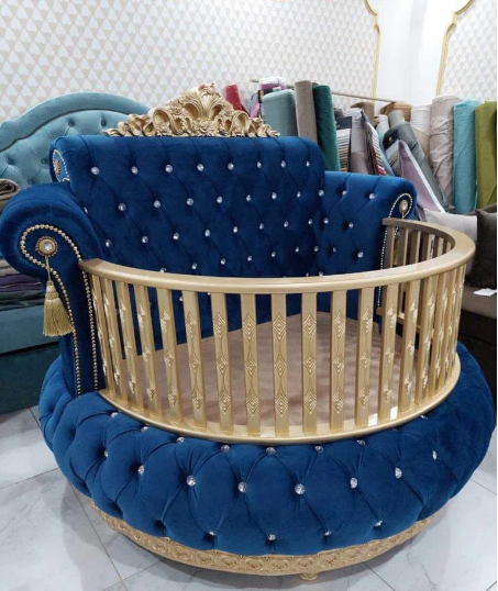 Luxury Round Baby Cribs That Combine Elegance, Comfort, and Safety