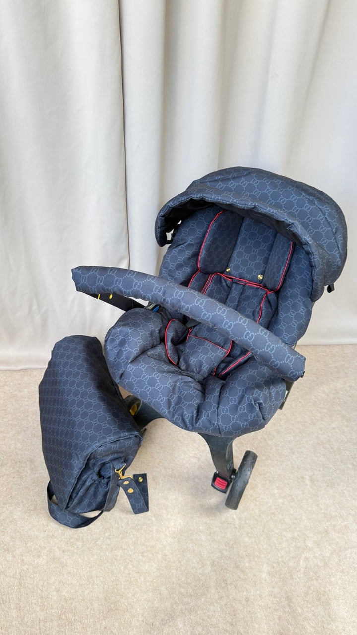 Luxury Baby Car Seat Cover Replacement Set | Handmade & Custom Design