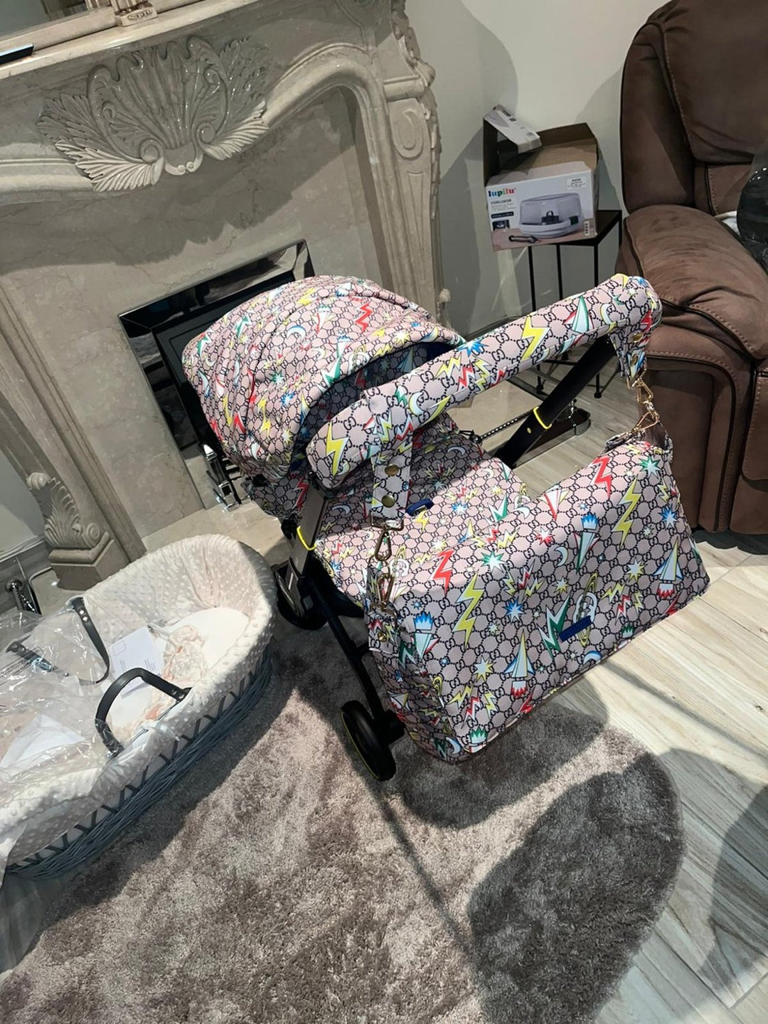 Luxury Baby Car Seat Cover Replacement Set | Handmade & Custom Design