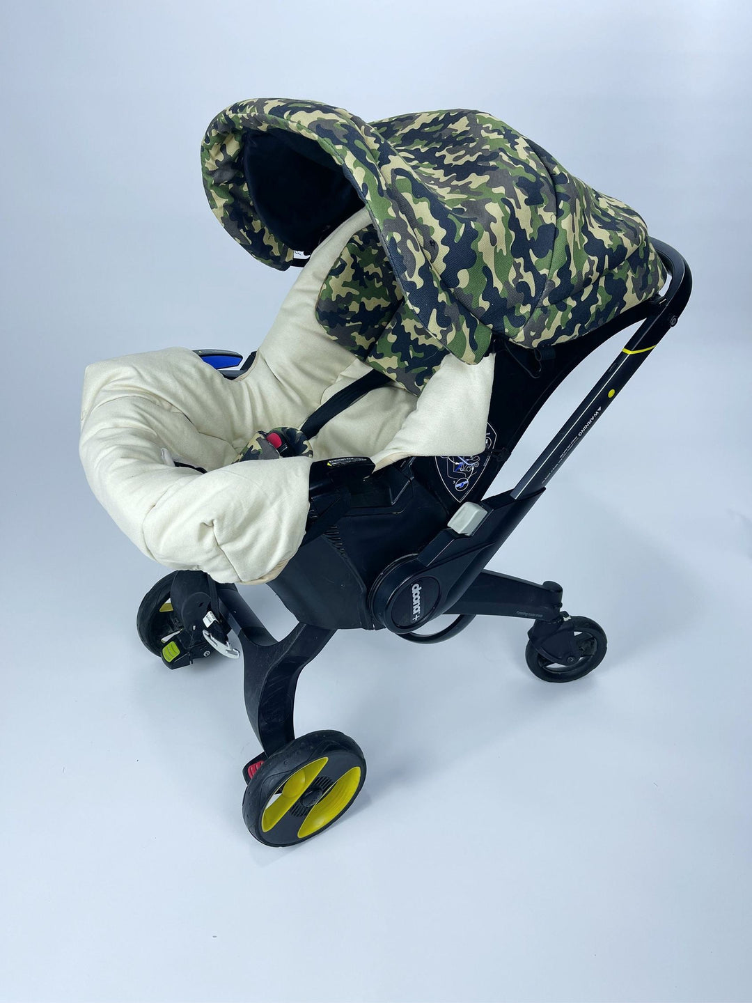 Camo Stroller Car Seat Cover – Customizable Personalized Canopy