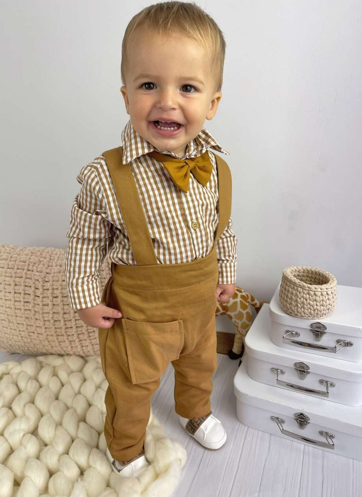 Custom Kids Tuxedo Jacket – Handmade Toddler Boys Suit Outfit