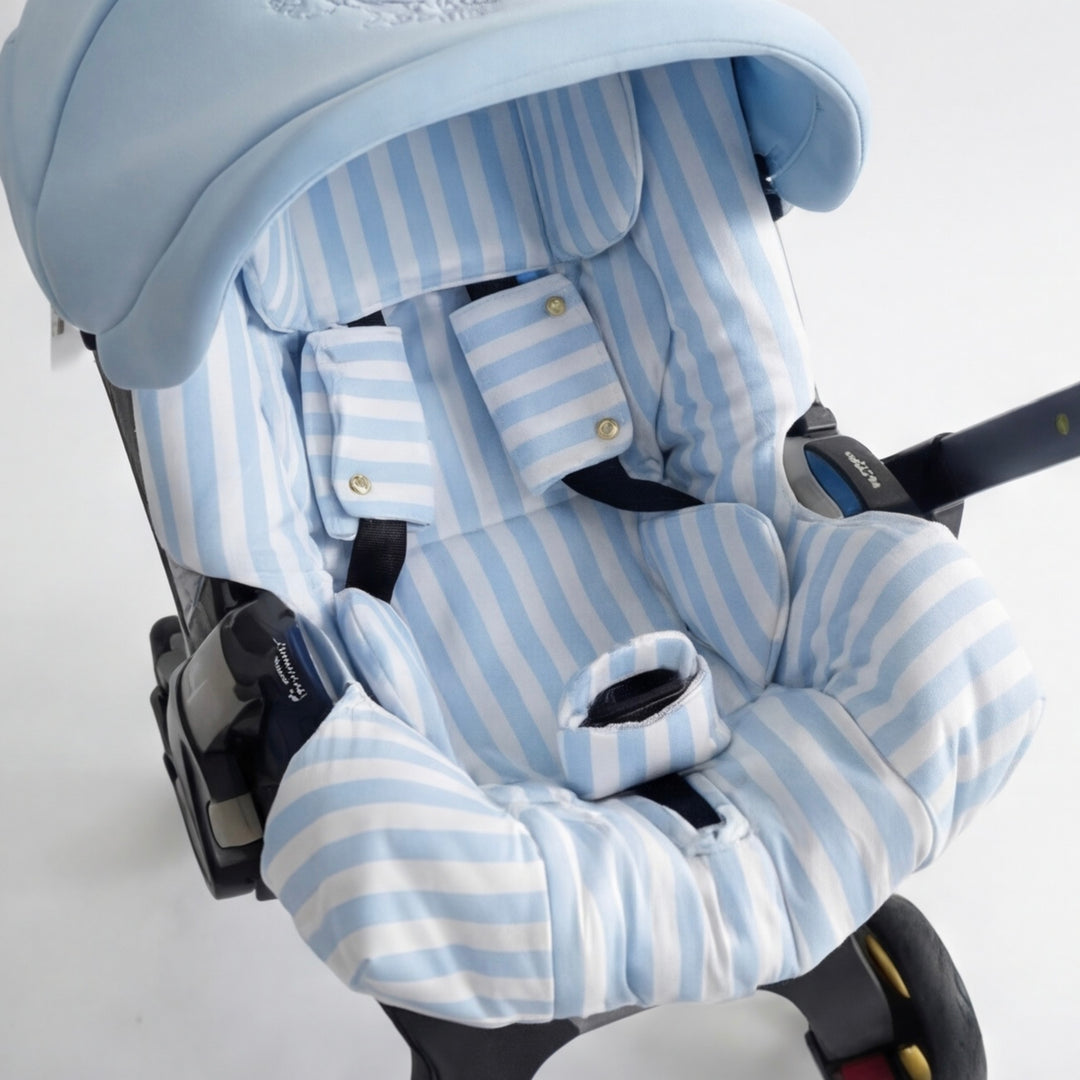 Luxury Baby Car Seat Cover Set with Embroidery