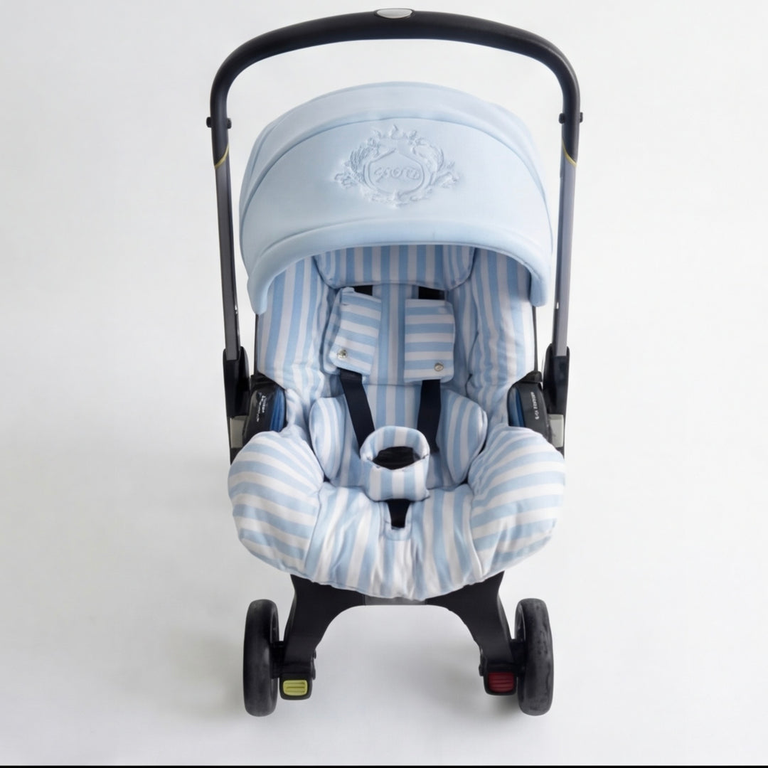 Luxury Baby Car Seat Cover Set with Embroidery