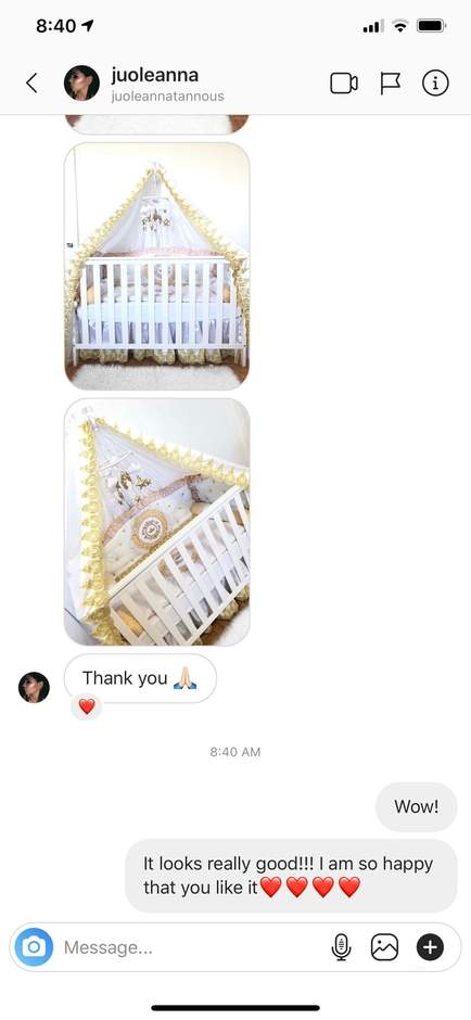 Gold & White Baby Boy Crib Bedding Set – Crown