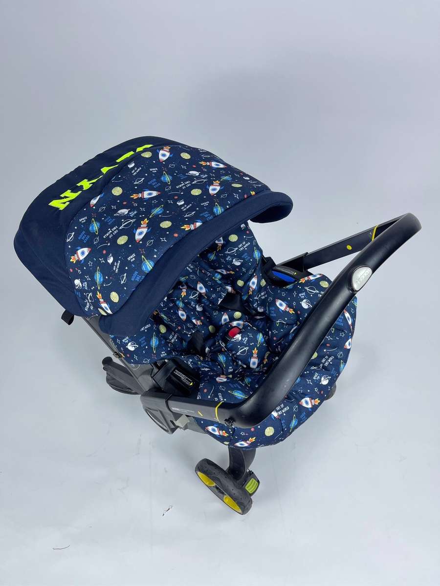 Personalized Outer Space Doona Car Seat Cover – Baby Boy Accessories