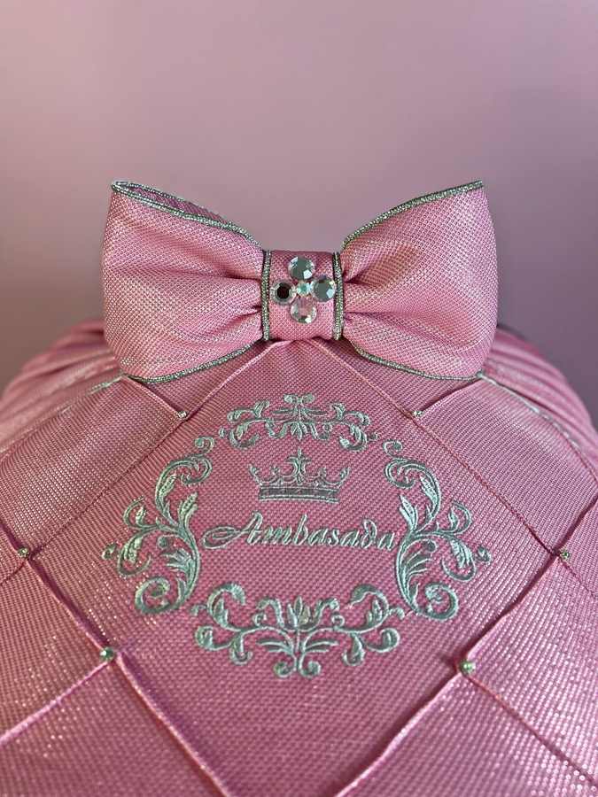 Pink Rhinestone Baby Car Seat & Stroller Cover with Bag
