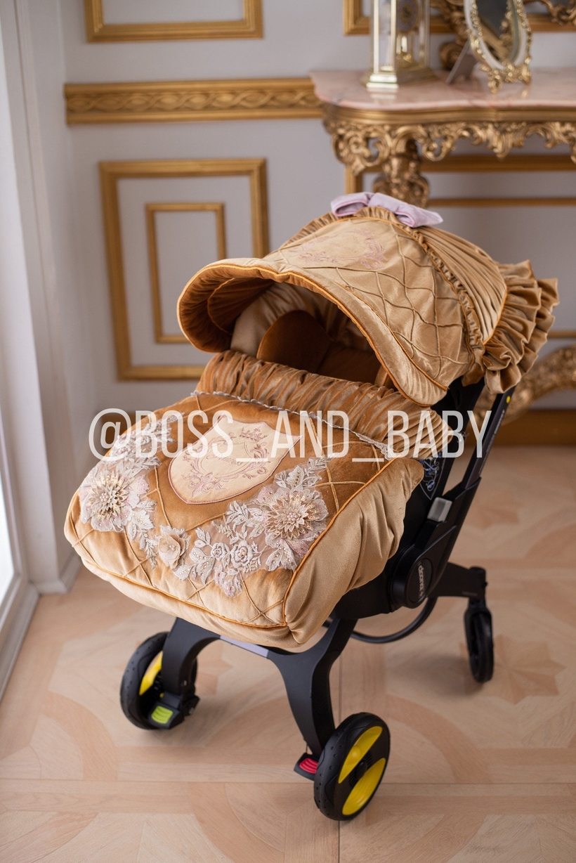 Premium Custom Velvet Car Seat Cover & Baby Accessories