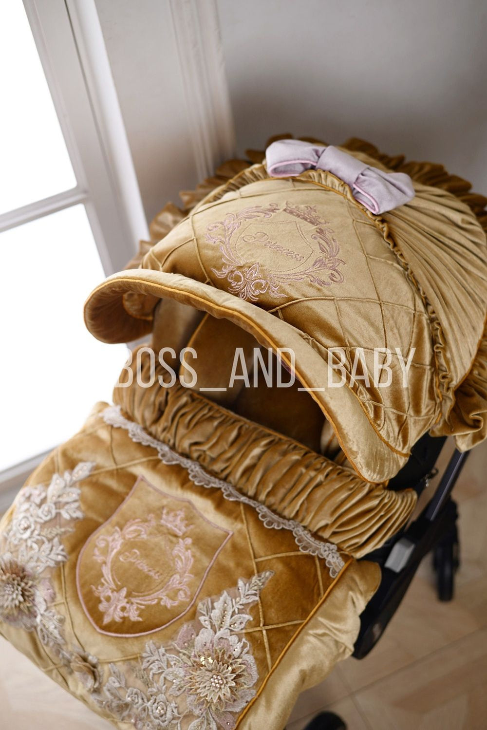 Premium Custom Velvet Car Seat Cover & Baby Accessories