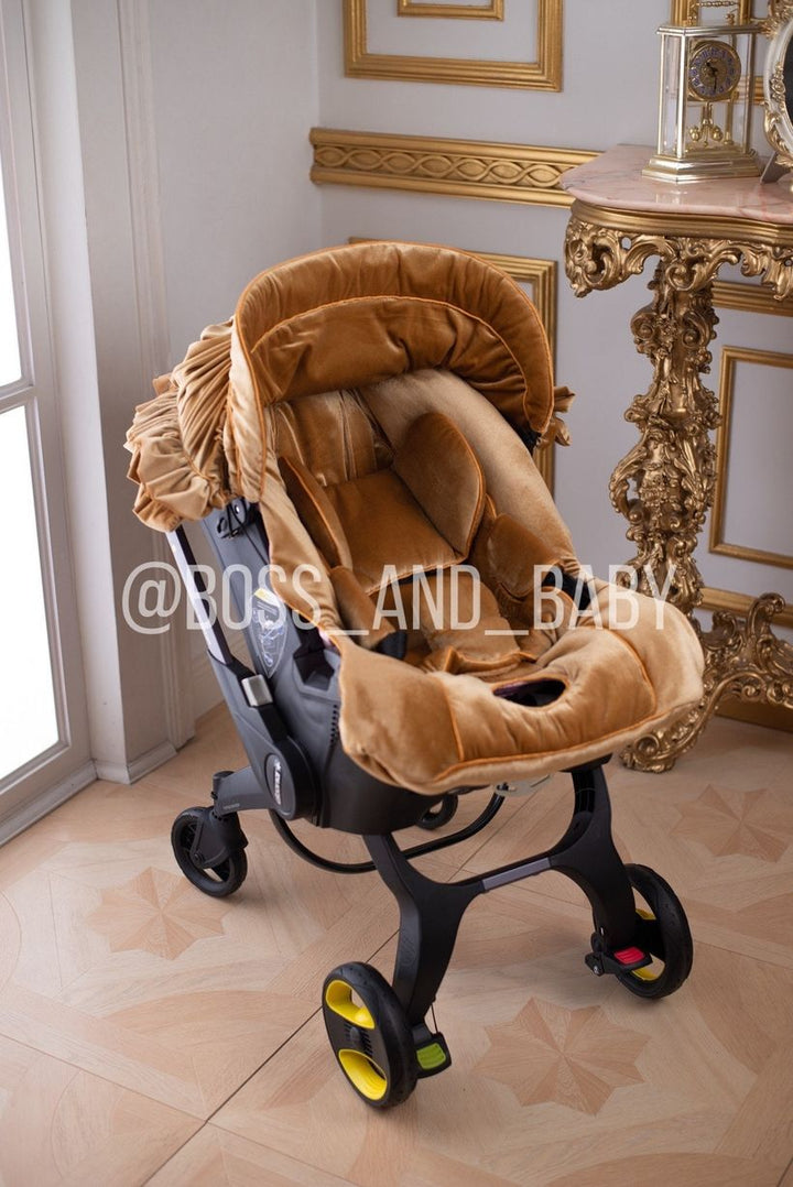 Premium Custom Velvet Car Seat Cover & Baby Accessories