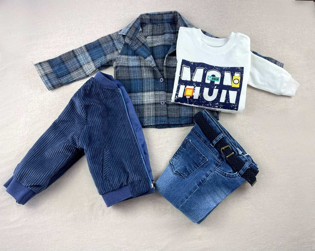 Premium stylish toddler boy coat for formal events and special occasions.