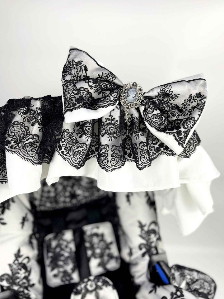 Stylish Baby Girl Car Seat & Stroller Cover – Lace & Ruffles