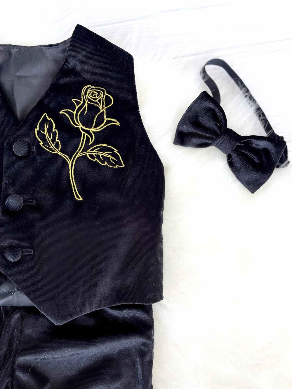 Toddler & Infant Boy Formal Tuxedo Suit Set – Dressy Outfit