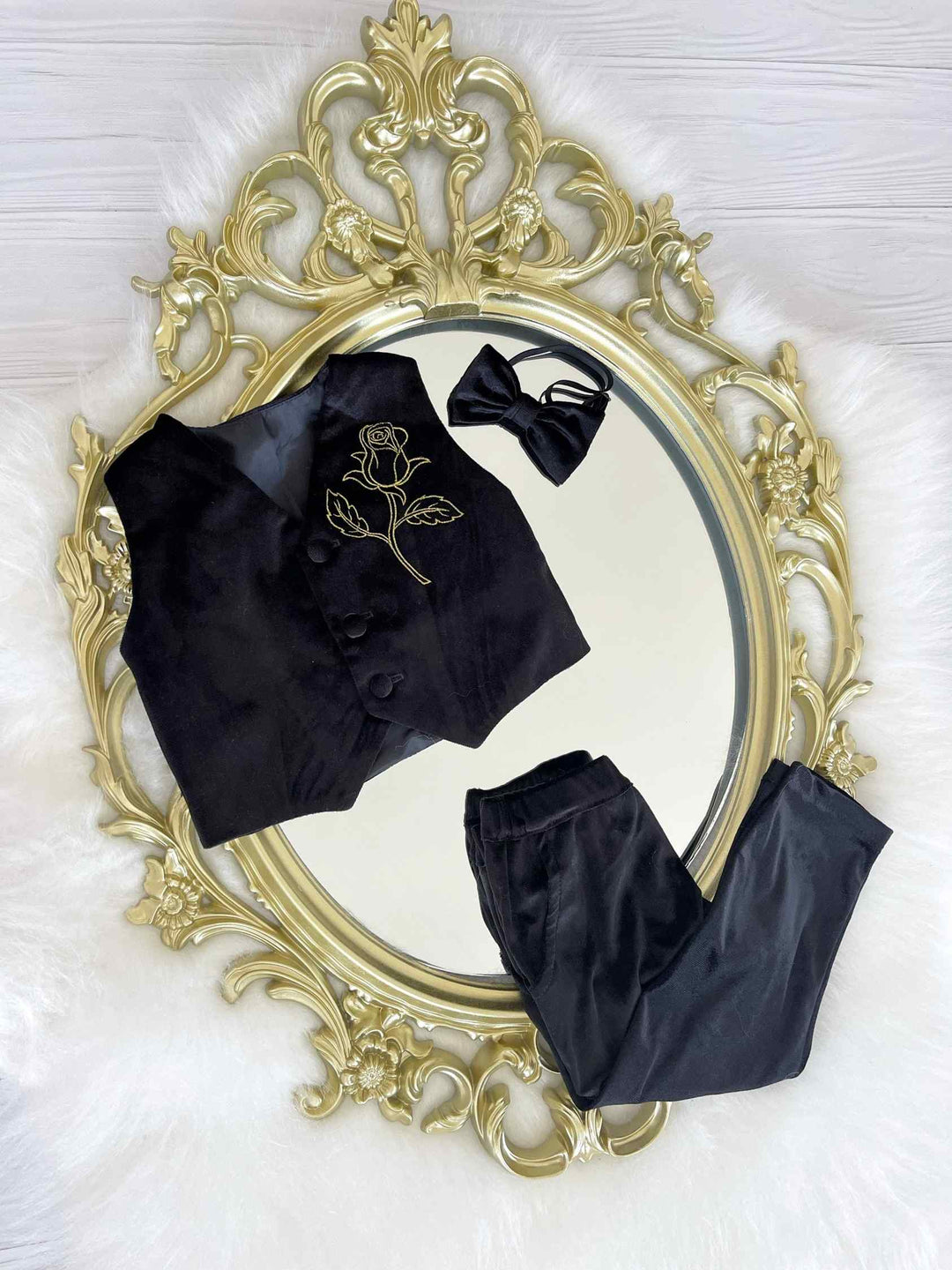 Toddler & Infant Boy Formal Tuxedo Suit Set – Dressy Outfit