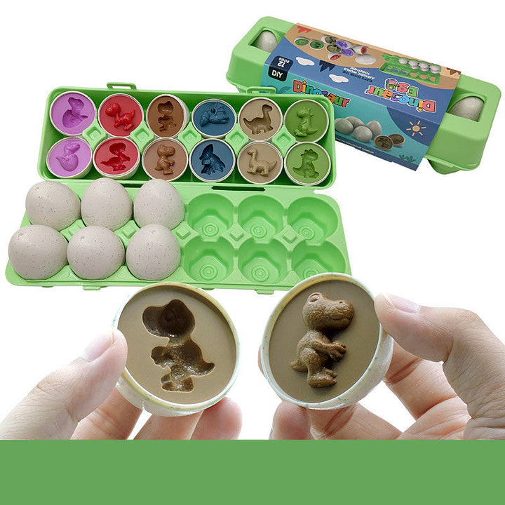 Montessori Egg Shape Matching Sorter - Baby Learning Educational Toy for Kids