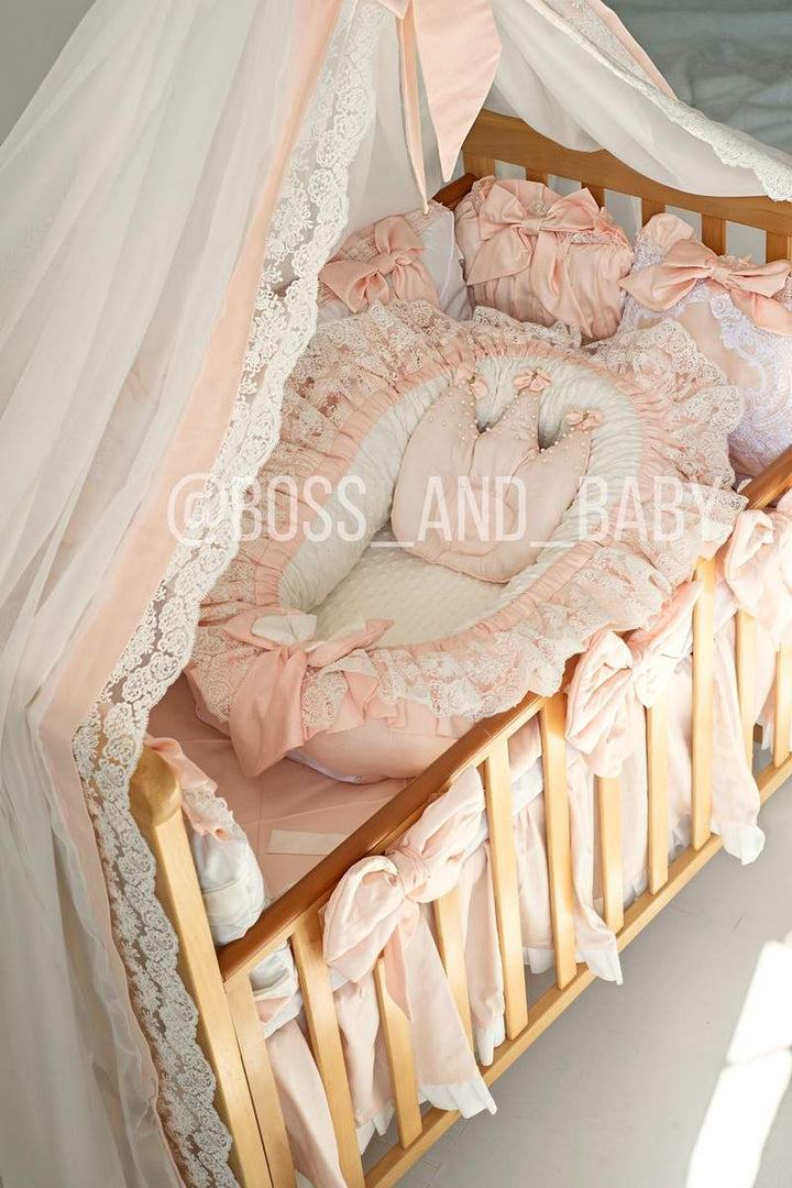 Personalized Baby Nest Co-Sleeper for Girls