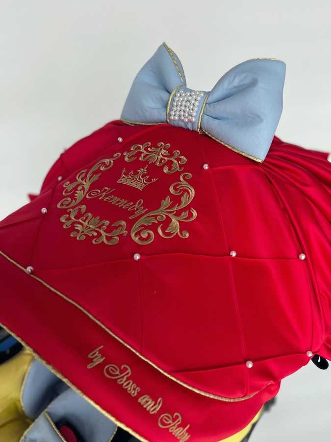 Cute Princess Personalized Baby Girl Car Seat Stroller Cover