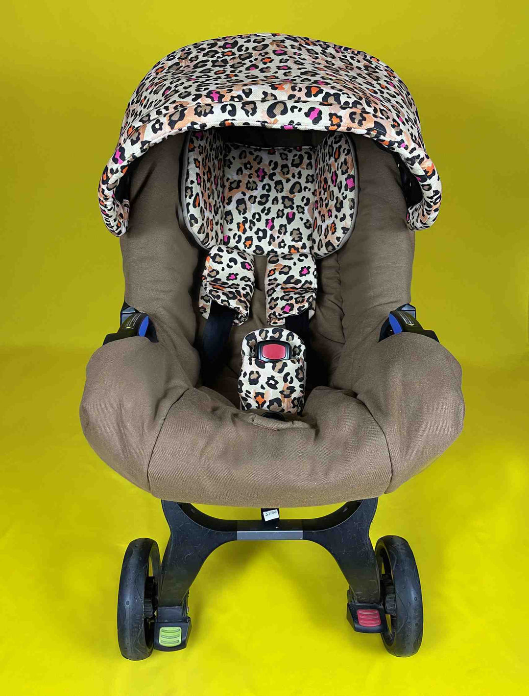 Cute Baby Girl Doona Car Seat & Stroller Cover | Leopard Print for Toddlers