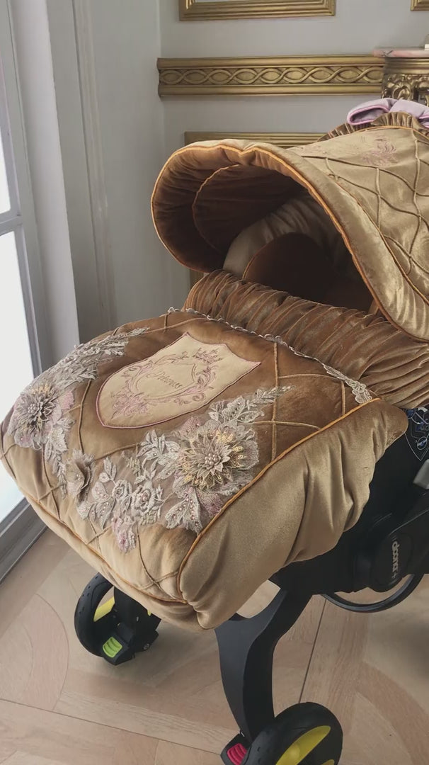Stylish Doona  Lather Car Seat Cover Accessories For Infant Toddler