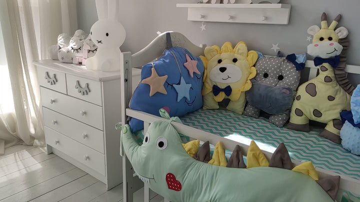 Juego de ropa de cama para cuna de bebé niño con personajes de juguetes de Disney: protectores, sábanas y manta para cuna 