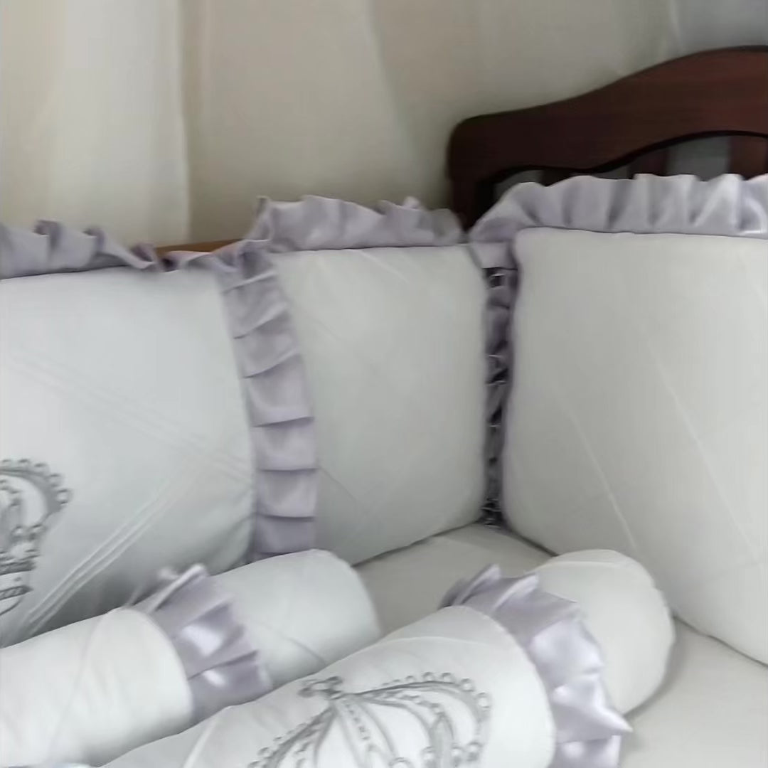 Silver Crown Baby Boy Crib Bedding Set – Newborn