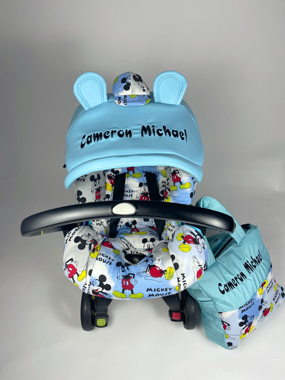 Personalized Car Seat Cover for Baby Boy | Doona Stroller Accessories