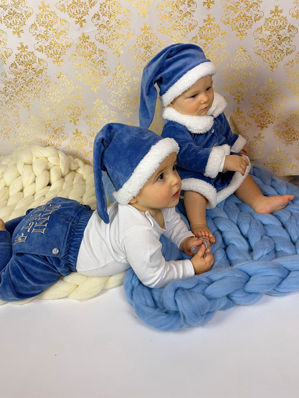 Personalized Baby Christmas Outfit – Romper, Onesie & Pajamas