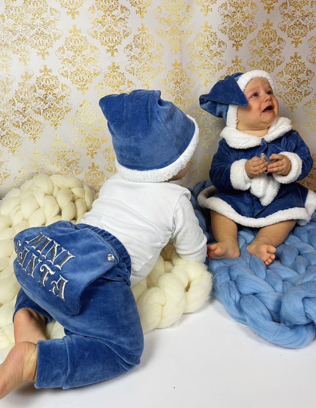 Personalized Baby Christmas Outfit – Romper, Onesie & Pajamas