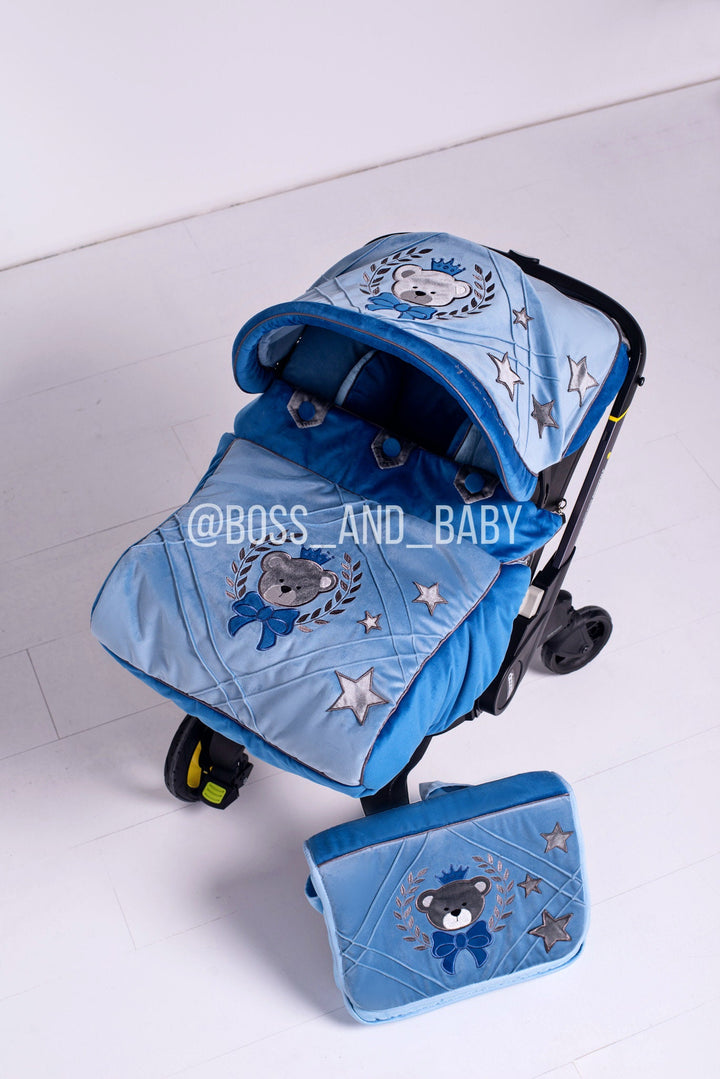 Housse de siège auto Teddy Bear Doona et accessoires pour sièges auto bébé