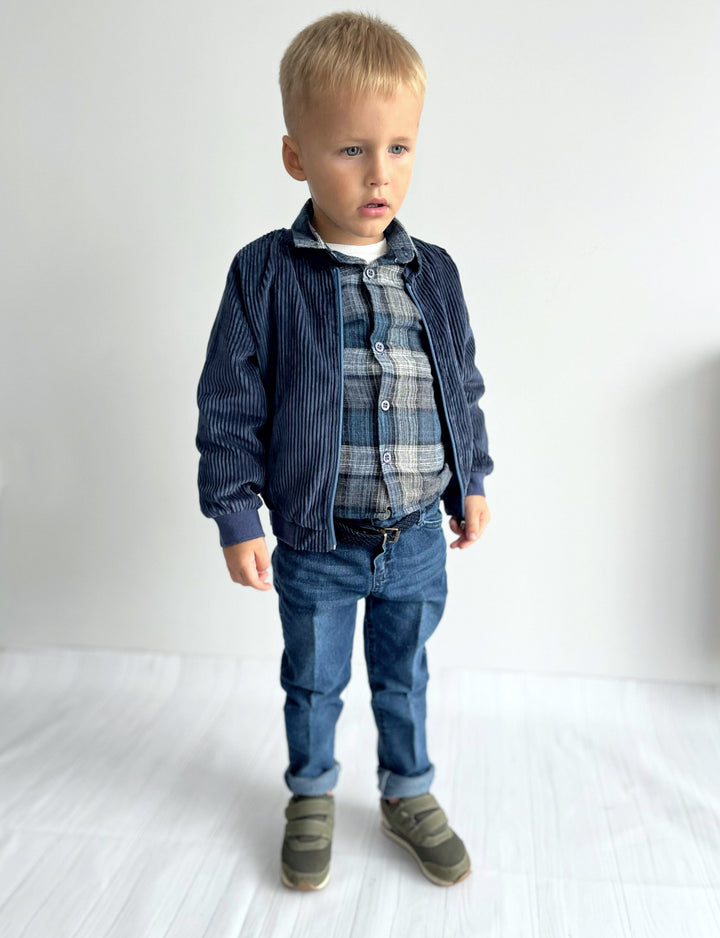 Costume de garçons de manteau, tenue d’enfant en bas âge bleu marine, veste de manteau de costume de garçon, tenue de garçon de premier anniversaire, suite d’enfant en bas âge tartan tenue habillée de garçon d’enfant en bas âge,